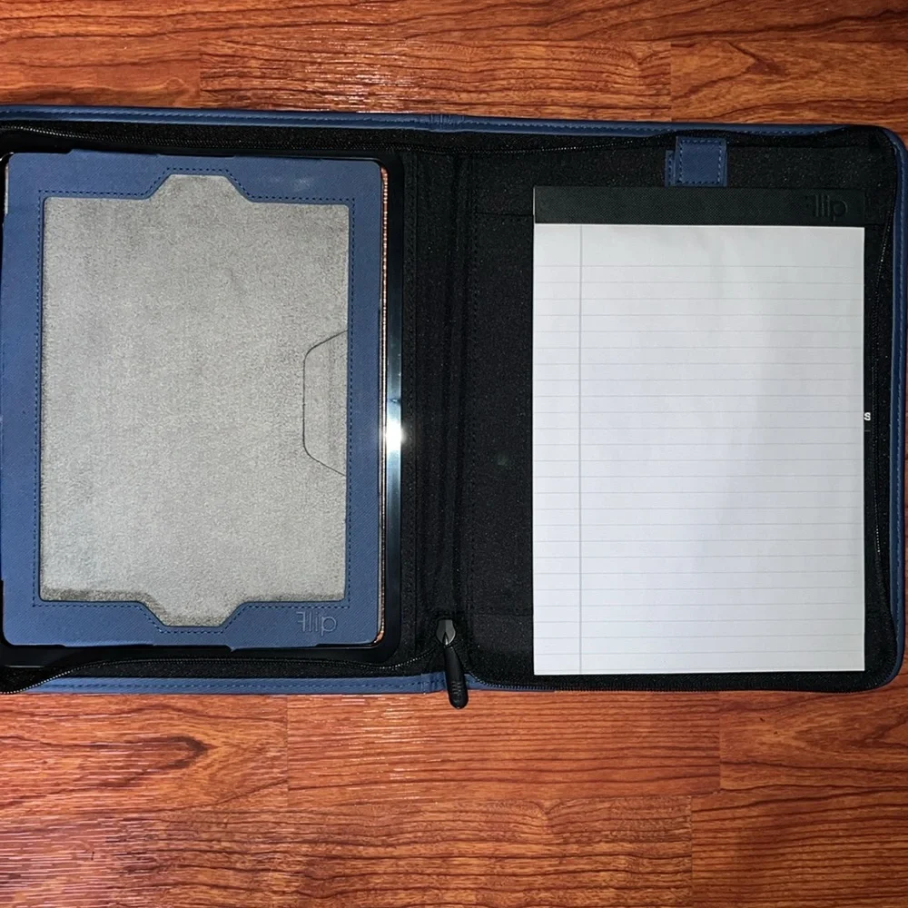 Flip UF CVM 40th Anniversary Blue Tablet Organizer Case